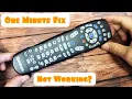 Spectrum TV Remote Not Working - TRY THIS FIRST One Minute Fix