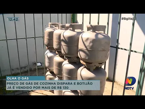 Preço de gás de cozinha dispara, e botijão já é vendido por mais de R$ 130 reais