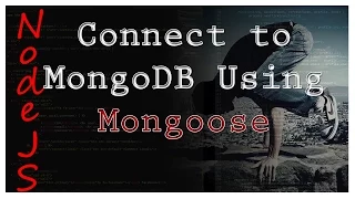 NodeJS - Mongoose MongoDB