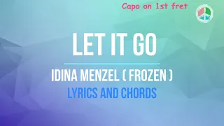 Let it go and Chords FROZEN
