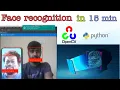 Ai Face Recognition in 15 minutes using Opencv and python Kannada Opencv Tutorial