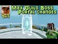 Max Guild Boss portal changes