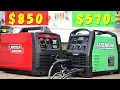 Harbor Freight Titanium 170 VS Lincoln 180 Welder Battle