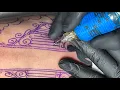 Tears on heaven tattoo Time lapse