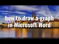 50 - How to draw a computer science graph or binary tree in Microsoft Word