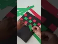 Easy Kwanzaa Mat Craft for Kids