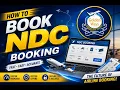 How to Book an Airline Ticket with NDC Step-by-Step Guide