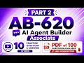 Part 02 - AB-620 AI Agent Builder Associate Practice Questions with Answers