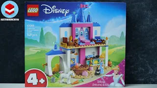 LEGO Disney 43283 Cinderella Animal Friends Castle - LEGO Speed Build Review