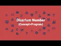 Program to check Disarium Number in Java Concept Program ICSE-10th Computer Applications