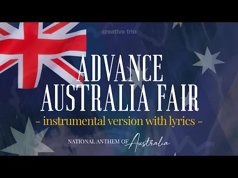 Download MP3 Australian National Anthem Performance Track (Sing Along With Lyrics) | Advance Australia Fair