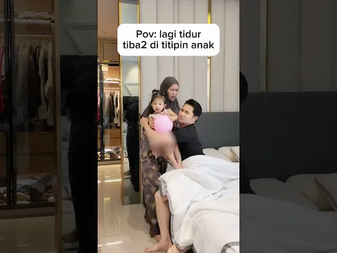 Masih ngantuk di titipin anak