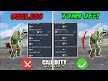 Download Lagu TOP 10 Useless Settings In CODM BattleRoyale - CODMobile 