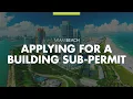 How to Apply for a Building Sub-Permit