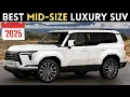 Top 5 Best Midsize Luxury SUVs For 2025 Most Reliable and Affordable