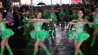 Bajo la lluvia colegio salarrue video 1 cachiporristas bastoneras parillo de El Salvador