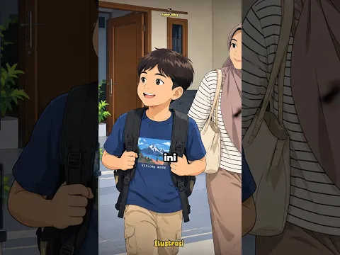 Di tinggal beli makan anak ini malah?? #shorts