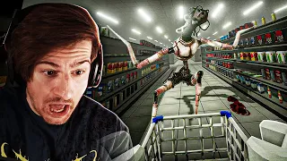 I got hunted around a grocery store by a LOCUST..