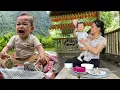 Download Lagu Harvesting Water Spinach to Sell to the Market to Feed Abandoned Babies – A Tearful Meal