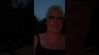 Showing off my new solar lights from Lowes