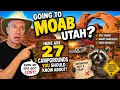 Going to Moab Utah Here are 27 CAMPGROUNDS You Should Know About