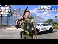 Download Lagu GTA V - LSPDFR มาเป็นตำรวจในเกม GTA V นายอำเภอตั้ม Sheriff ซิ่งรถไฟฟ้า ไล่ล่ารถหลบหนี #407
