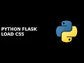 python tutorial flask web development load css window pycharm