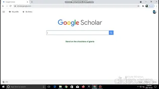 How to get your Google Scholar ID
