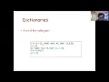 Dictionaries in python 18CS55 VTU