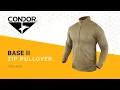 Condor Base II Zip Pullover - 603 - Video 7 of 1