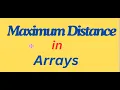 Maximum Distance in Arrays ArrayList of ArrayList Leetcode 624 in Java Must DO MAANG DSA MAANG