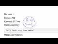How to create a Lambda function and an API endpoint on AWS
