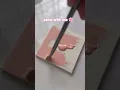 Download Lagu Arabic Calligraphy on a mini canvas! Paint with me 🌸 #art #shorts #artshorts
