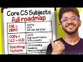 Core CS Subjects COMPLETE Roadmap OS DBMS Computer Networks For Placements 2025
