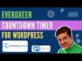 How to Add an Evergreen Countdown Timer Widget in WordPress - 2022