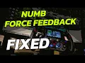 How to FEEL the Car and FIX NUMB FORCE FEEDBACK for iRacing
