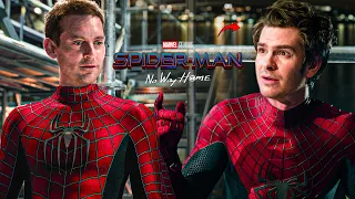 all tobey maguire u0026 andrew garfield scenes spider man no way home 2021 