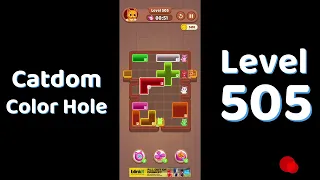 Catdom Color Hole Level 505 Screenshot