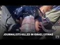 Download Lagu Journalists killed in Israeli strike leave a void in coverage of Gaza war