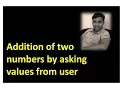 Addition Of two Numbers Interactive Way