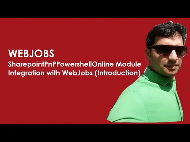(7/7) WebJobs: Connect to the SharePoint and deploy as an Azure WebJobs