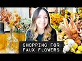 Faux Flowers Shopping for Flowers That Will NEVER DIE At World Market Target