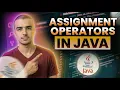 Assignment operators