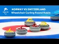 Norway vs Switzerland | Wheelchair Curling Round Robin | Day 4 | Beijing 2022 Winter Paralympics