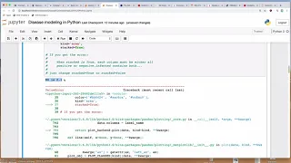 Building a COVID disease model in Python with shelter in place