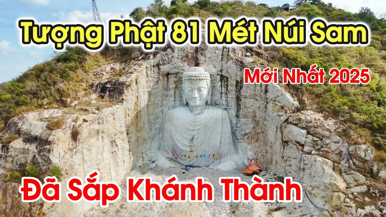 Outline Video Tượng Phật Núi Sam Khổng Lồ mới nhất 2025 | Tham quan khu nuôi ong mật trong rừng tràm Trà Sư