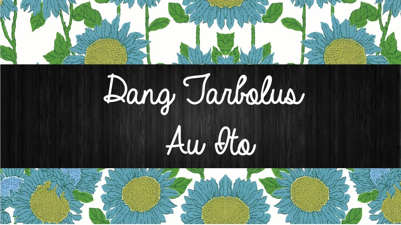 DANG TARBOLUS AU ITO | LIRIK LAGU BATAK VIDEO