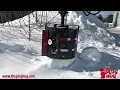 The Plug Hug Fire Hydrant Snow Removal System