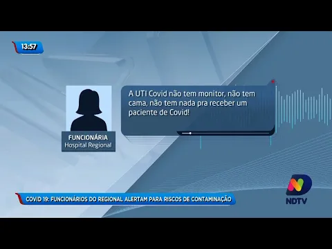 Funcionários do Regional alertam para riscos de contaminação por coronavírus