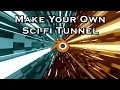 Another Easy Sci-Fi Tunnel Loop - Blender Tutorial